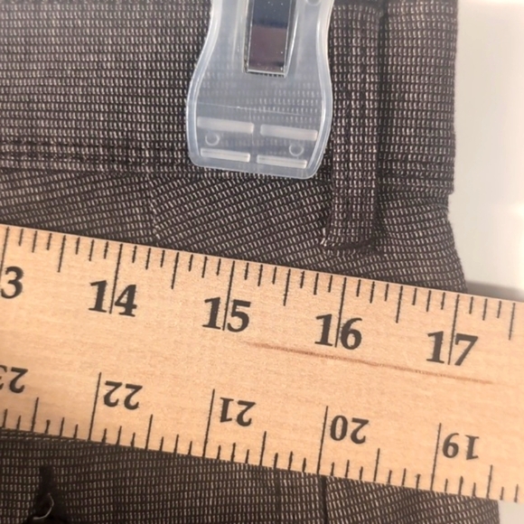 Lee Trousers Brown Checkers straight legs Size 12 New with tags - Picture 13 of 15